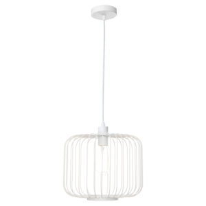 Cougar Lighting Bonn 1LT Pendant Light in White COU-BONN1PWHT