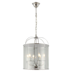 Cougar Lighting Clovelly 6LT Pendant Light in Chrome COU-CLOV6PCH