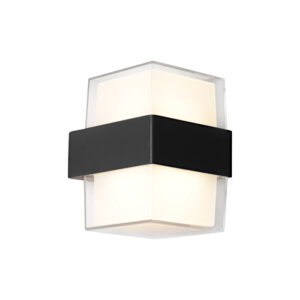 Cougar Lighting Haast Wall Light in Black COU-HAAS2EBLK