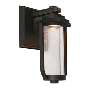 Cougar Lighting Hartwell 1LT Wall Light in Black COU-HART1EBLK