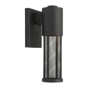 Cougar Lighting Kassel 1LT Wall Light in Black COU-KASS1EBLK