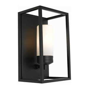Cougar Lighting Liam 1LT Wall Light in Black COU-LIAM1EBLK