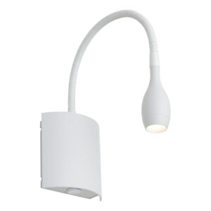 Cougar Lighting Lund LED Wall Light in White COU-LUND1WLEDWHT