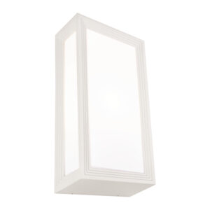 Cougar Lighting Lyon 1LT Wall Light in White COU-LYON1EWHT