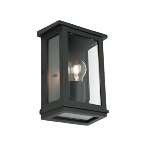 Cougar Lighting Madrid 1LT Small Wall Light in Black COU-MAD1ESMBLK