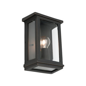 Cougar Lighting Madrid 1LT Small Wall Light in Bronze COU-MAD1ESMBRZ