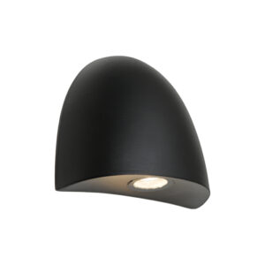 Cougar Lighting Mora Wall Light in Black COU-MORA1EBLK