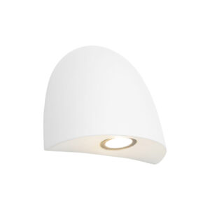 Cougar Lighting Mora Wall Light in White COU-MORA1EWHT