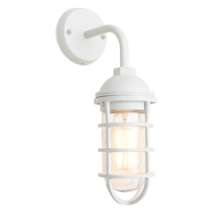 Cougar Lighting Newport 1LT Wall Light in White COU-NEWP1EWHT