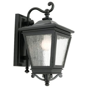 Cougar Lighting Nottingham 1LT Wall Light in Black COU-NOTT1EBLK