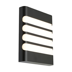 Cougar Lighting Odessa Wall Light in Black COU-ODES1EGBLK