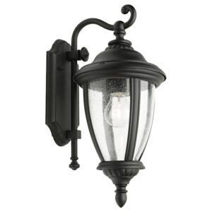 Cougar Lighting Oxford 1LT Wall Light in Black COU-OXFO1EBLK