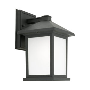 Cougar Lighting Plymouth 1LT Wall Light in Black COU-PLYM1EBLK