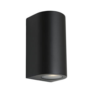 Cougar Lighting Porta 2LT Wall Light in Black COU-PORT2EBLK