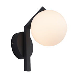Cougar Lighting Rayna 1LT Wall Light in Black COU-RAYN1WBLK