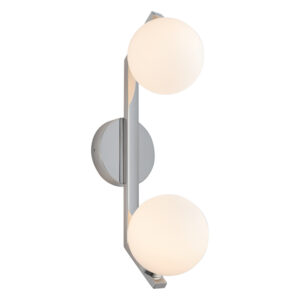 Cougar Lighting Rayna 2LT Wall Light in Chrome COU-RAYN2WCHR
