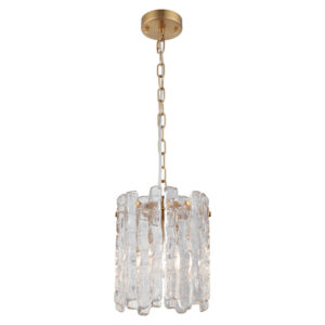 Cougar Lighting Riviera 1LT Pendant Light in Gold COU-RIVI1PGLD