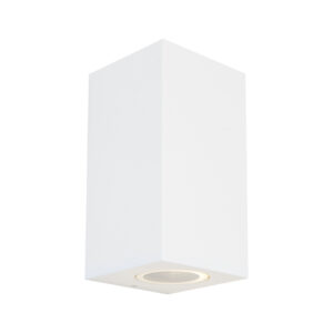 Cougar Lighting Saco 2LT Wall Light in White COU-SACO2EWHT