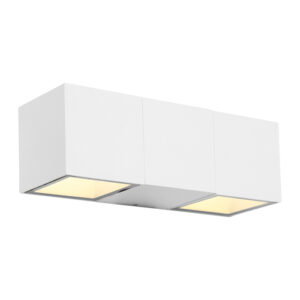 Cougar Lighting Solano Wall Light in White COU-SOLA2EWHT