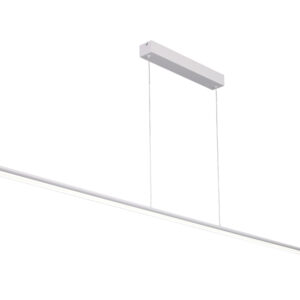 Cougar Lighting Vista LED Pendant Light in White COU-VIST1PLEDWHT