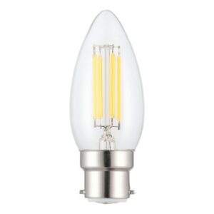 Eglo 4W B22 Dimmable LED Clear Glass Globe EGL-206437