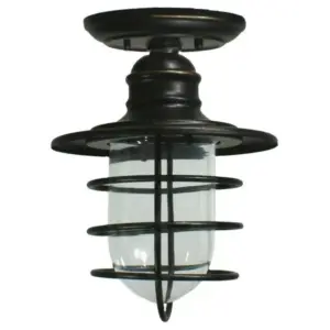 Lighting Inspirations Dockyard Outdoor Under Eave Antique Bronze LOI1000148