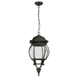 Lighting Inspirations Flinders Large IP12 Interior Chain Pendant Light Antique Bronze LOI1000188