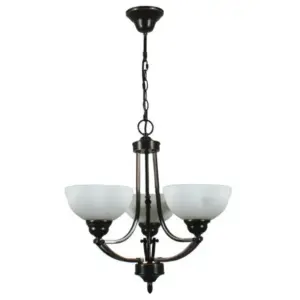 Lighting Inspirations Houston 3 Light 3 Arm Pendant Bronze LOI1000250