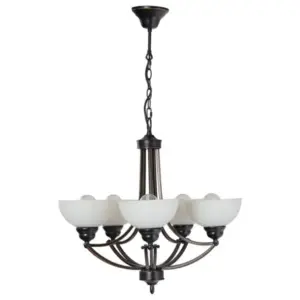 Lighting Inspirations Houston 5 Light Pendant Bronze LOI1000254
