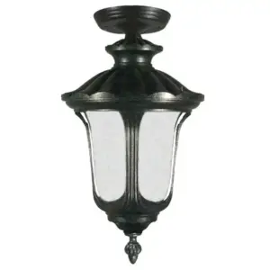 Lighting Inspirations Waterford Medium Outdoor Under Eave Antique Black LOI1000566
