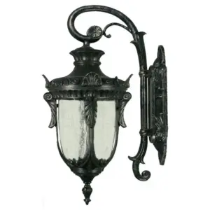 Lighting Inspirations Wellington Medium Outdoor Wall Light Antique Black LOI1000584