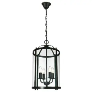 Lighting Inspirations Manor Large 4 Light Lantern Bronze LOI1000585