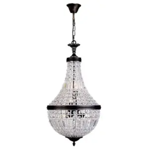 Lighting Inspirations Marseilles Medium 6Lt Basket Pendant, Bronze LOI1000808