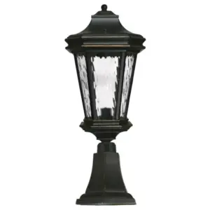 Lighting Inspirations Tilburn Large Outdoor Pillar Mount Antique Bronze LOI1000815