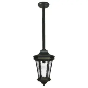Lighting Inspirations Tilburn Large Outdoor Rod Pendant Antique Bronze LOI1000817