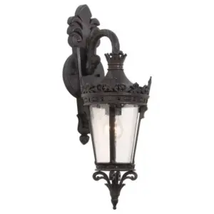 Lighting Inspirations Monarch Small Outdoor Wall Light Antique Bronze LOI1000850