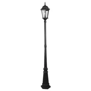 Lighting Inspirations Junction Medium Standard Outdoor Garden Post Light Antique Black LOI1001235