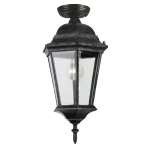 Lighting Inspirations Junction Medium Outdoor Under Eave Antique Black LOI1001241