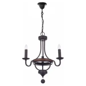 Lighting Inspirations Lakewood 3 Light Pendant Bronze LOI1001292