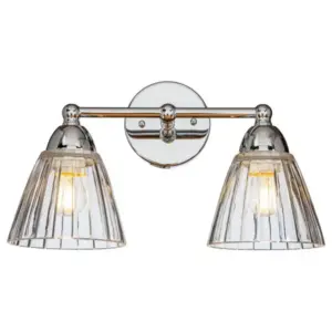 Lighting Inspirations Summit 2 Light Wall Bracket Chrome LOI1001481