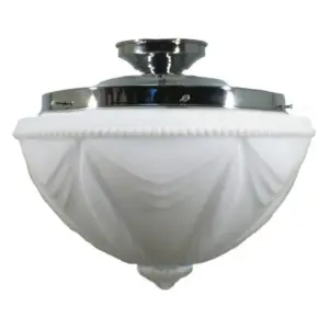 Lighting Inspirations Empire 14 Opal Matte Batten Fix Chrome LOI3010013A