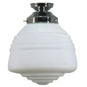 Lighting Inspirations Domec Opal Matte Batten Fix Chrome LOI3010031A