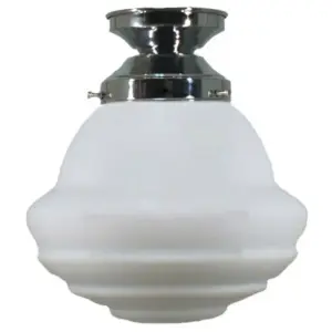Lighting Inspirations Parkville 9 Opal Matte Batten Fix Chrome LOI3010040A