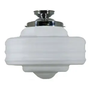 Lighting Inspirations Detroit 14 Opal Matte Batten Fix Chrome LOI3010044A