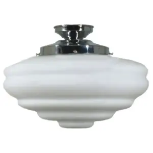 Lighting Inspirations Chateau Opal Matte Batten Fix Chrome LOI3010045A