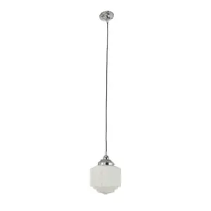 Lighting Inspirations St Kilda 8 On Cloth Cord Suspension Chrome LOI3010078A
