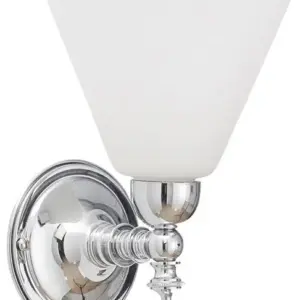 Lighting Inspirations Koscina Wall Light Chrome with Cono Opal Matte LOI3010107A