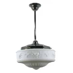 Lighting Inspirations Senator 11 Opal Matte on Rod Set 1/2 x 1/2m Chrome LOI3010172A
