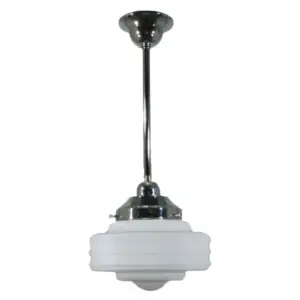 Lighting Inspirations Detroit 8 Opal Matt On Rod Set 1/2 x 1/2m Chrome LOI3010179A
