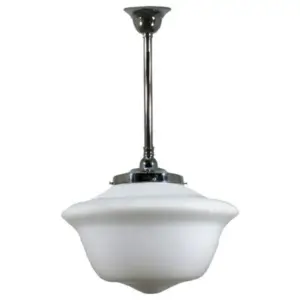 Lighting Inspirations Victorian 16 Opal Matt On Rod Set 3/4 1/2Mt Chrome LOI3010200A